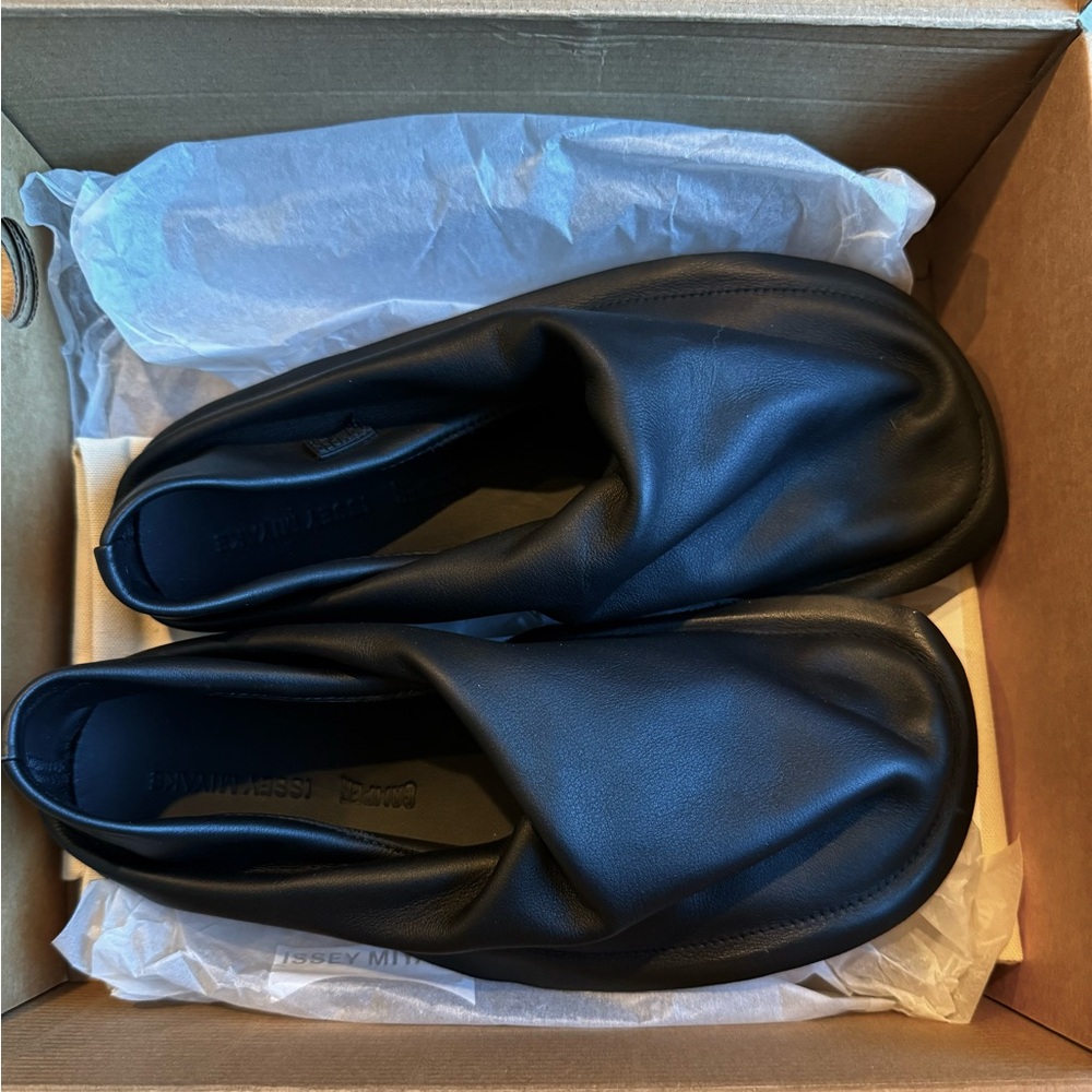 New! Camper X Issey Miyake Peu Form Black Slip-On Slippers EU 37/US 7 - Picture 10 of 12